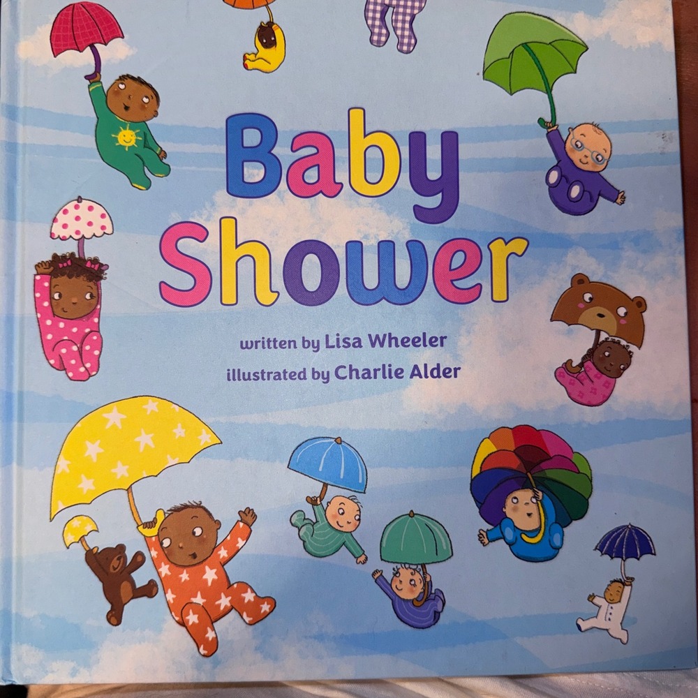 Dial Books Baby Shower Kids Lisa Wheeler Hardcover Picture Book